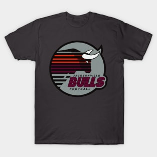 DEFUNCT - Jacksonville Bulls Football USFL T-Shirt